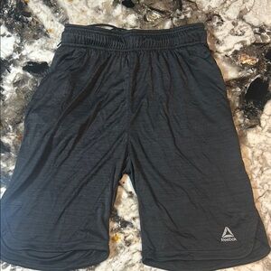 Reebok Men's Small Charcoal Athletic Shorts